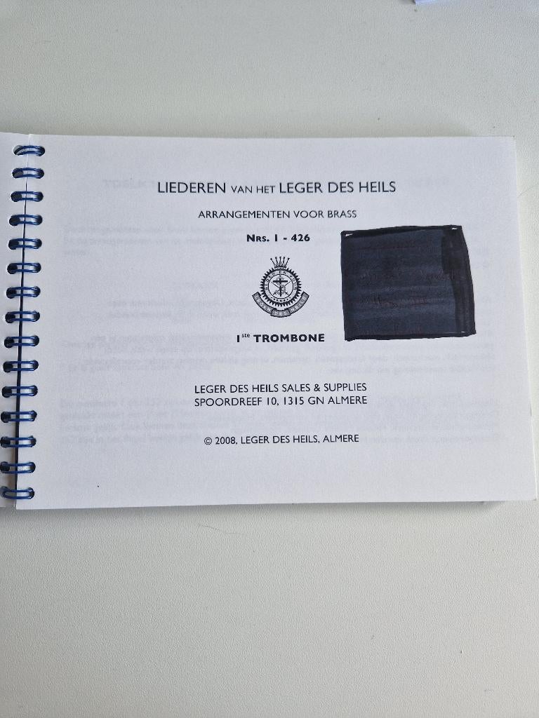 Bladmuziek voor kopergroep, Muziek en Instrumenten, Les of Cursus, Nieuw, Ophalen of Verzenden, Religie en Gospel