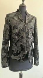 Hermann Lange, jasje kort, Kleding | Dames, Jasjes, Kostuums en Pakken, Verzenden, Zo goed als nieuw, Maat 38/40 (M), Zwart