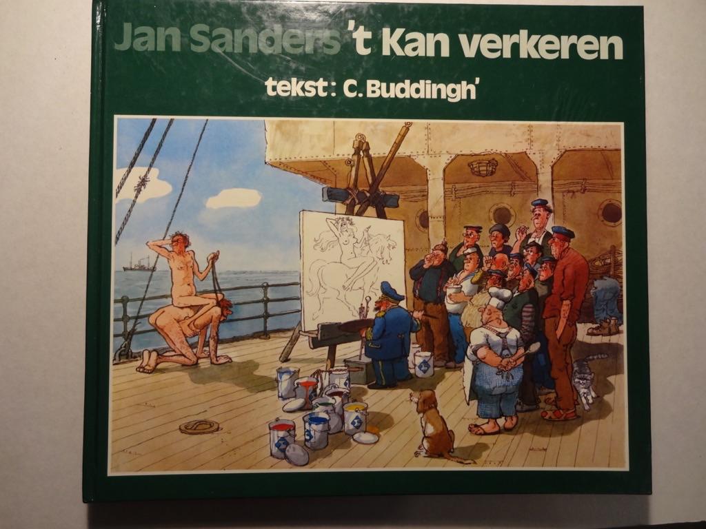 stripboek Jan Sanders., Boeken, Diverse, Eén stripboek, Ophalen of Verzenden, Zo goed als nieuw