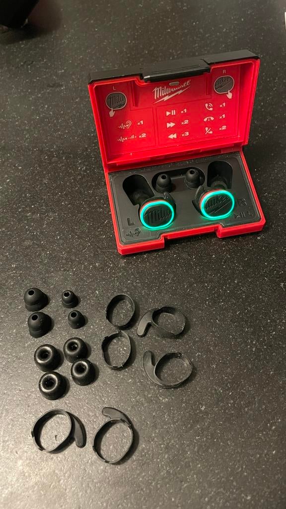 Milwaukee Bluetooth oordoppen / gehoorbescherming ongebruikt, Ophalen of Verzenden, Bluetooth, Zo goed als nieuw