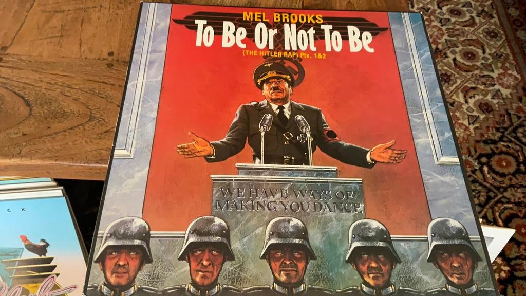 Mel Brooks. To be or not to be. The Hitler RAP, Ophalen of Verzenden, Zo goed als nieuw, 12 inch, Pop