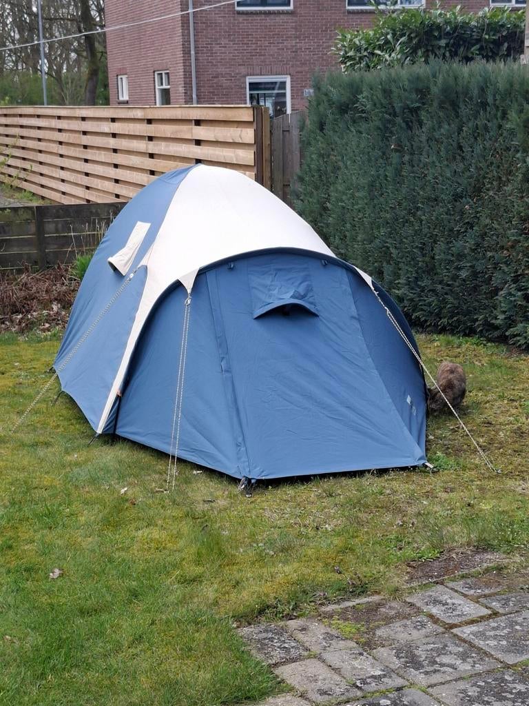 Katoenen tent ., Caravans en Kamperen, Tenten, Ophalen, Gebruikt, Tot en met 2