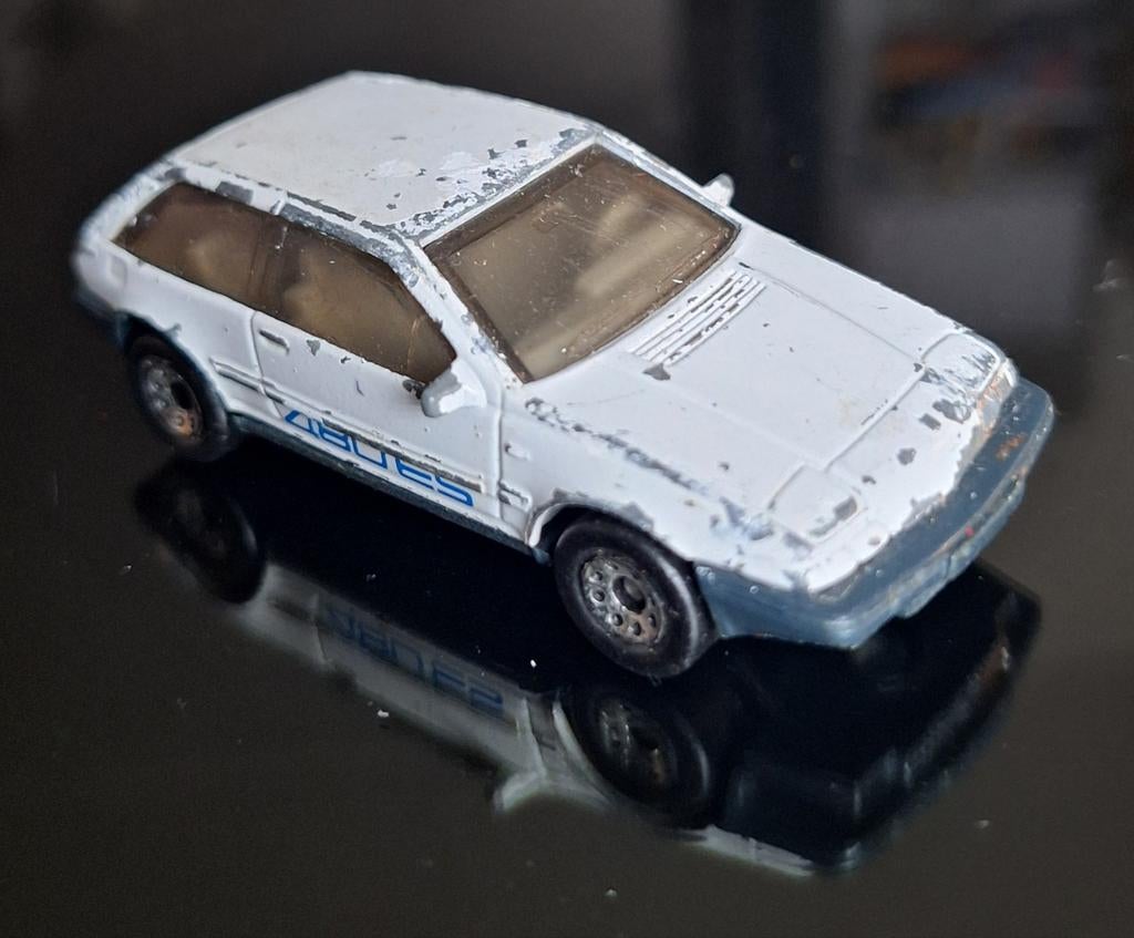 Matchbox volvo 480es 1987, Ophalen of Verzenden, Gebruikt, Auto