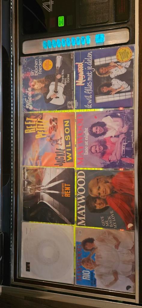 Partij van 8 Singles: Maywood, Pet Shop Boys, Wilson, Nicole, Cd's en Dvd's, Vinyl Singles, Ophalen of Verzenden
