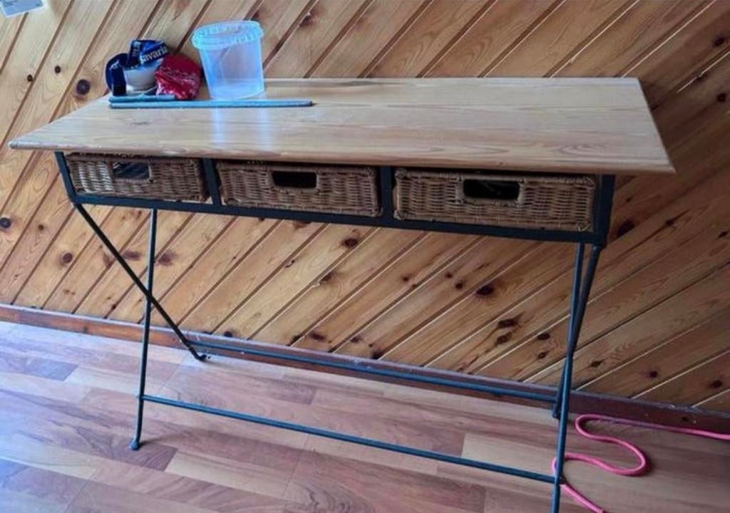 Sidetable, Huis en Inrichting, Tafels | Sidetables, Ophalen, 100 tot 150 cm, Overige materialen, Landelijk