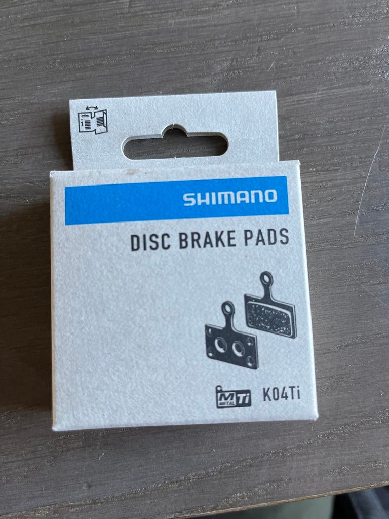 Shimano K04Ti Metal Disc Remblokken - Nieuw in verpakking, Fietsen en Brommers, Fietsonderdelen, Nieuw, Remmen, Overige materialen