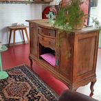 Antieke eikenhouten commode/dressoir, Queen Anne-stijl, Ophalen of Verzenden