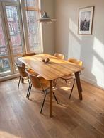 Sav & Okse Samt 160x90 eettafel Uitschuifbaar, Ophalen, Scandinavisch deens, Eikenhout, 50 tot 100 cm