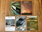 Renault brochures - 5 stuks, Ophalen of Verzenden, Zo goed als nieuw, Renault