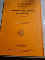 Knipmethode Damesblouses, Rokken en Lingerie - Danckaerts, Hobby en Vrije tijd, Kledingpatronen, Ophalen