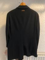 Donkerblauwe herenmantel maat 56, Kleding | Heren, Jassen | Winter, Ophalen, Zo goed als nieuw, Maat 56/58 (XL), Blauw