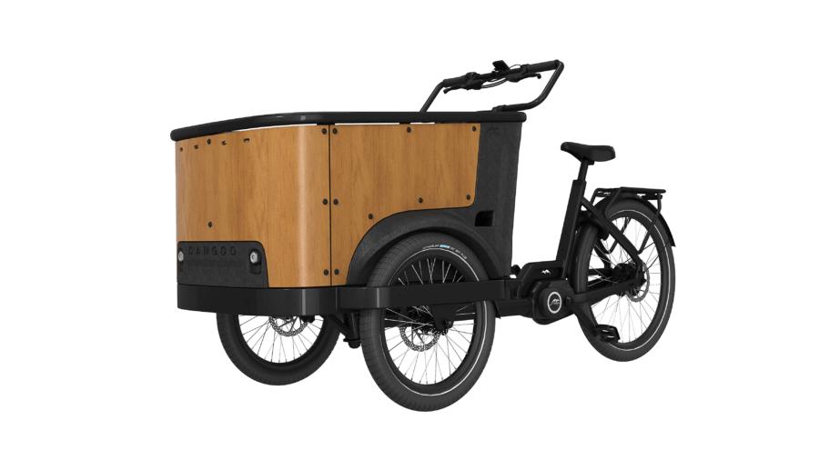 Cangoo Buckle Up - E-Bakfiets, 4 kinderen of meer, Huif, Nieuw, Ophalen