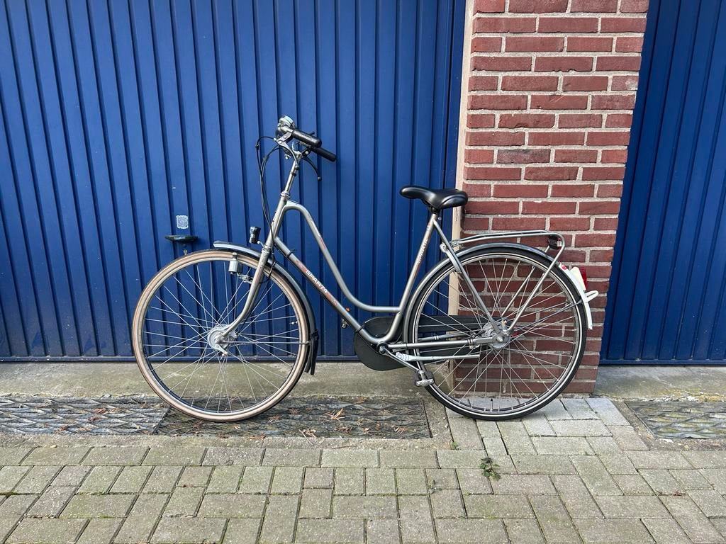Sparta dames fiets met lage instap en versnellingen, Ophalen, Sparta, 53 tot 56 cm, Gebruikt