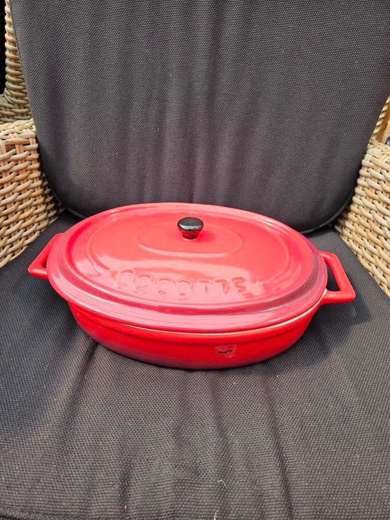 Gusta maxi cocotto rood zgan, Ophalen