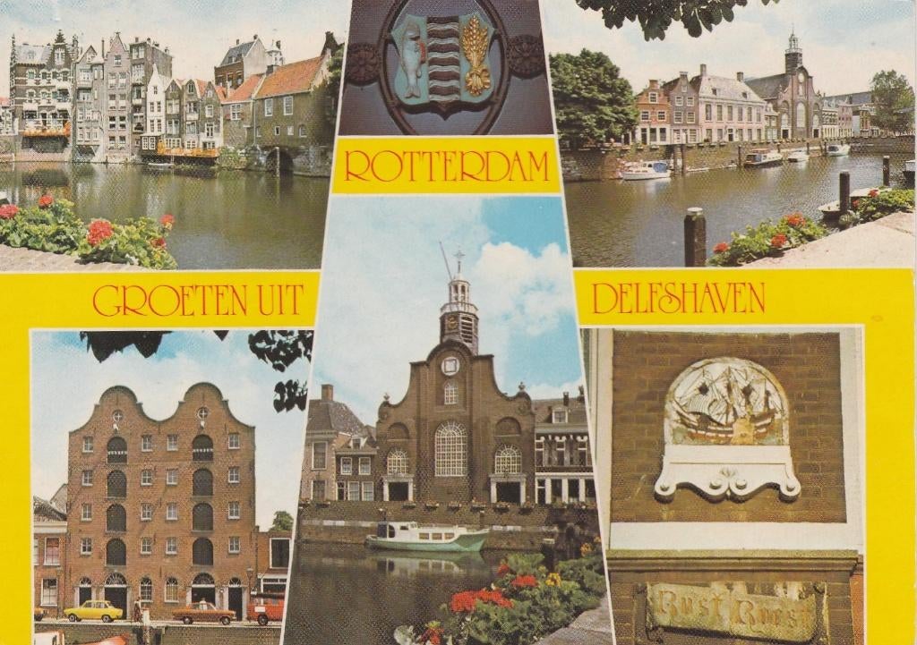 ROTTERDAM Delfshaven Groeten, Verzenden, 1980 tot heden, Gelopen, Zuid-Holland
