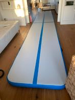 Airtrack / Opblaasbare Gymnastiekmat 600x100x10 cm met pomp, Sport en Fitness, Ophalen, Gebruikt