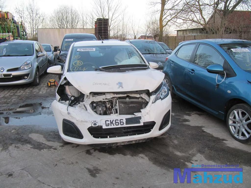 2016 PEUGEOT 108 1.0 DEMONTAGE SLOOP (170), Auto-onderdelen, Taurusavenue 1
2132 LS  Hoofddorp, NL, Gebruikt, Contact.group@renault.com