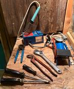 Vintage gereedschap: soldeerbout, drukpomp & meer, Ophalen of Verzenden, Gebruikt