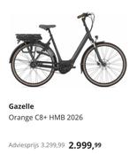 Gazelle Orange  26 inch  D 46 , NIEUW 3 maanden, Fietsen en Brommers, Elektrische fietsen, Ophalen, Zo goed als nieuw, 47 tot 51 cm