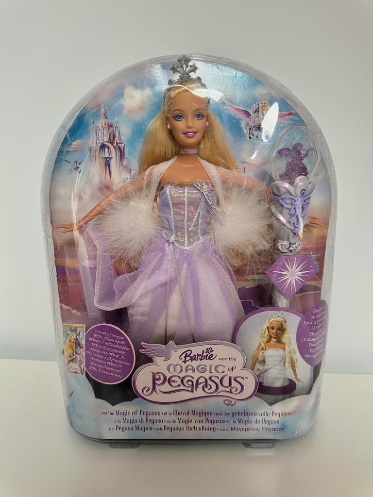 Barbie en de magie van pegasus pop Annika in doos 2005, Verzamelen, Poppen, Ophalen of Verzenden, Zo goed als nieuw, Pop