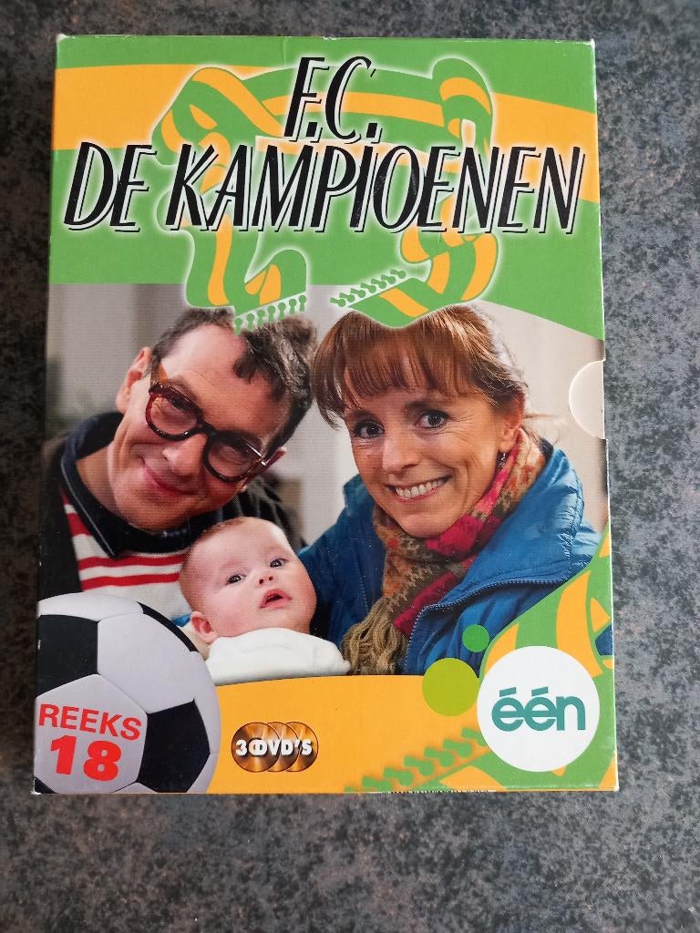DVD FC De Kampioenen seizoen 18, Alle leeftijden, Ophalen of Verzenden, Gebruikt, Actiekomedie