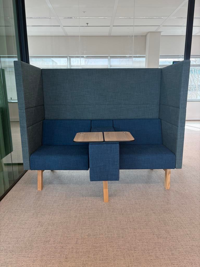 2x Belhokje / Treinzitje voor afgezonderd werken/bellen, Zakelijke goederen, Kantoor en Winkelinrichting | Kantoormeubilair en Inrichting