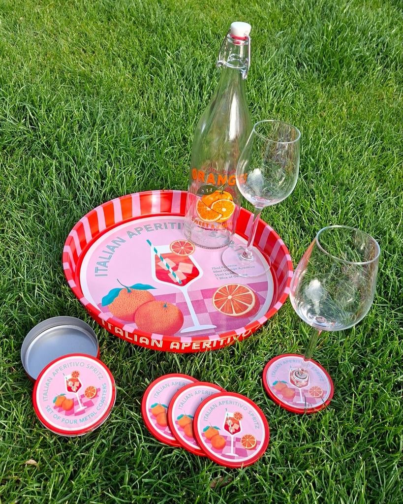 Aperol spritz set, Nieuw, Ophalen of Verzenden, Overige stijlen, Glas