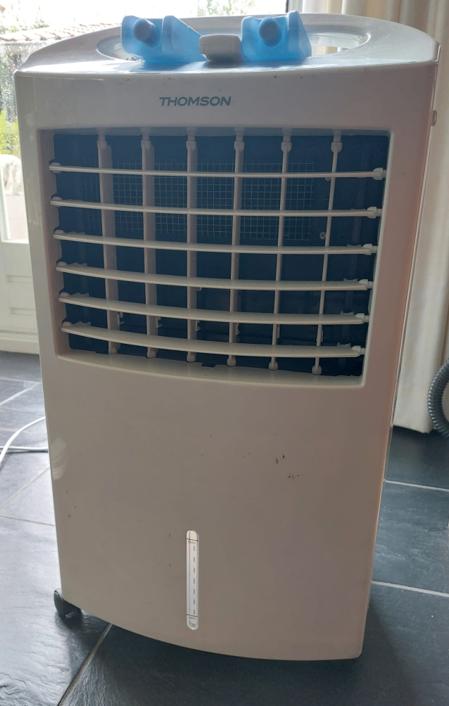 Mobiele luchtkoeler Thomson met koelelementen, Ophalen, Gebruikt, Minder dan 60 m³, 3 snelheden of meer