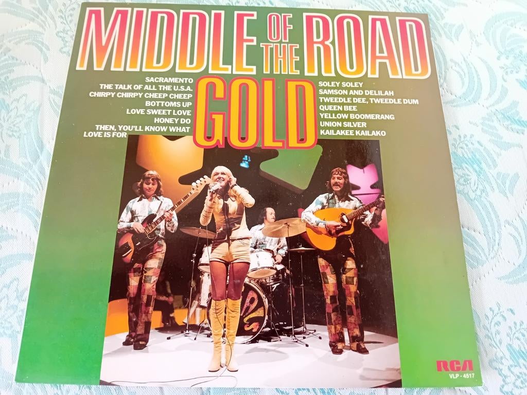 Uit 1982, LP Middle of the Road Gold, Ophalen of Verzenden, 1980 - 1989, Gebruikt