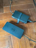 Dell docking station D6000 inclusief adapter, Computers en Software, Dockingstations, Ophalen, Zo goed als nieuw