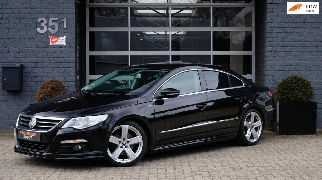 Volkswagen Passat CC 2.0 TSI 4p. 211PK R-Line ACC|DCC|NAVI, Zwart, 4 cilinders, 1984 cc, 4 stoelen