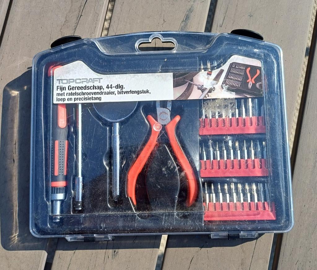Precisie Gereedschap Set 44 dlg, Doe-het-zelf en Verbouw, Gereedschap | Handgereedschap, Ophalen of Verzenden, Nieuw