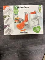 Kitchen Hero Spiralizer - Nieuw in doos, Ophalen of Verzenden, Nieuw