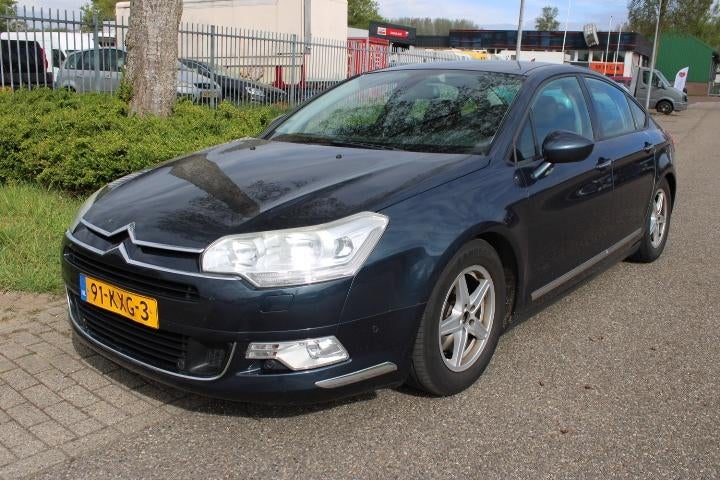 Citroën C5 1.6 THP  | Inruilkoopje | Airco | Navi | PDC |, Auto's, Citroën, Voorwielaandrijving, Zwart, Blauw, 1446 kg