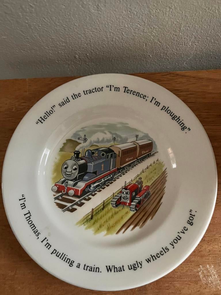 Thomas de trein,  kinderbordje, Ophalen