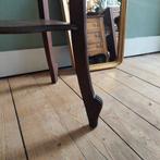 Lucky Vintage brocante vintage hoge Houten plantentafel, Huis en Inrichting, Ophalen, Gebruikt, ., .