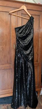 Zwarte one shoulder jurk goddiva zwarte pailletten, Kleding | Dames, Gelegenheidskleding, Galajurk, Zwart, Ophalen of Verzenden