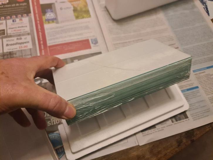 Dekglazen 5 x 20 cm 50st TLC Silica gel 60-RP18      TEAB, Doe-het-zelf en Verbouw, Glas en Ramen, Nieuw, Glasplaat, Minder dan 80 cm