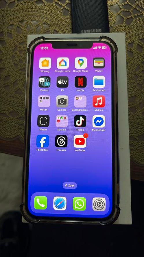 Apple iPhone 12, Telecommunicatie, Mobiele telefoons | Apple iPhone, Zo goed als nieuw, 64 GB, iPhone 12, Paars, Ophalen of Verzenden