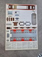 GVB M1 tramwagon 44 bouwplaat, Ophalen of Verzenden, Zo goed als nieuw, Trein
