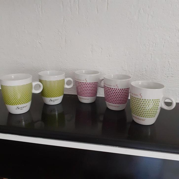 Senseo kopjes, Huis en Inrichting, Keuken | Servies, Zo goed als nieuw, Kop(pen) en/of Schotel(s), Overige stijlen, Ophalen of Verzenden