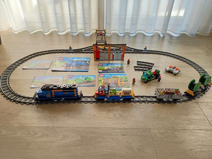 LEGO City Goederentrein 60052, Kinderen en Baby's, Speelgoed | Duplo en Lego, Zo goed als nieuw, Lego, Complete set, Ophalen of Verzenden