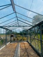Mooie grote kas in goede staat., Tuin en Terras, Ophalen, Glas, Aluminium, Kweekkas