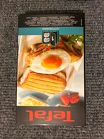 Sandwich + Poffertjes platen Tefal Snack Collection Toaster, Ophalen of Verzenden, Uitneembare platen, Nieuw