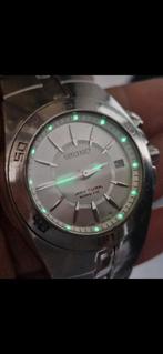 SEIKO KINETIC ARCTURA 5M62-0AL0 NIEUWE CONDENSATOR., Seiko, Staal, Polshorloge, Ophalen of Verzenden