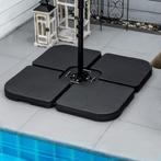 Outsunny halterschijven voor parasolvoet - SUMMER SALE !!, Ophalen of Verzenden, Nieuw, Minder dan 1 meter, Parasolvoet