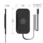 Bonola draadloze oplader siliconen pad - autolader, Telecommunicatie, Autoladers, Verzenden, Draadloos, Nieuw