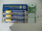 Vals geld pen detector nep euro dollar gratis goud diamant, Ophalen of Verzenden, Valsgelddetector