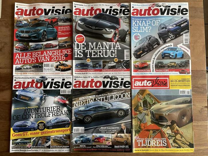 Autovisie 2016, Boeken, Auto's | Folders en Tijdschriften, Zo goed als nieuw, Algemeen, Verzenden