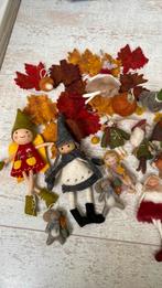 Vilt decoratie herfst, Hobby en Vrije tijd, Vilt, Ophalen of Verzenden, Zo goed als nieuw